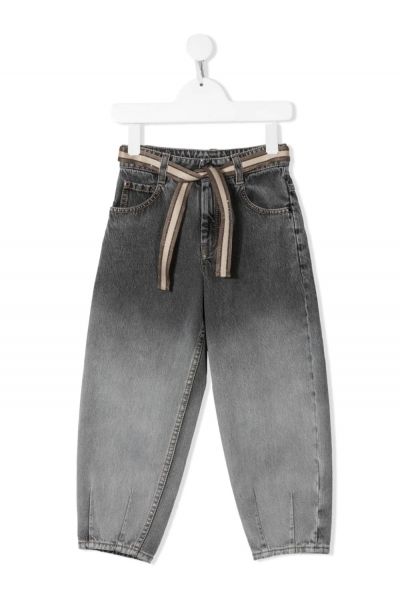 TEEN gradient-effect straight-leg denim jeans