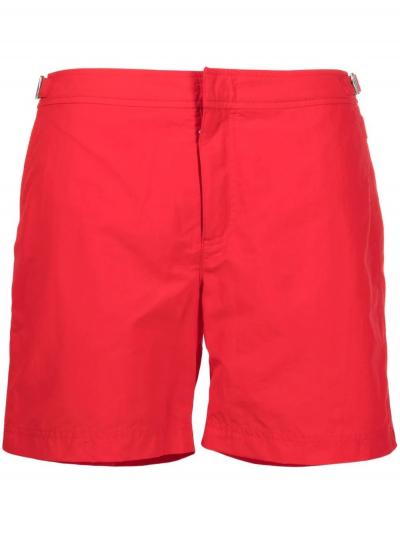 Bulldog concealed-fastening swim shorts