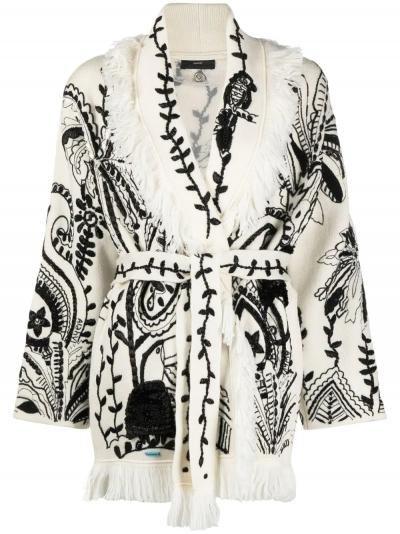 Oasis Of Imagination embroidered cardigan