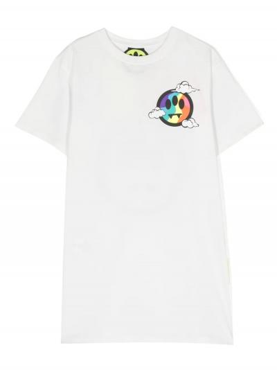 logo-print T-shirt dress
