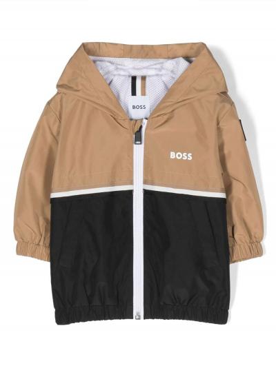 hooded lightweight zip jacket
