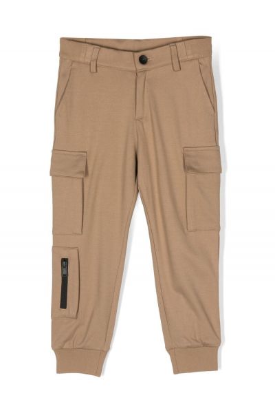 zip-detail cargo pants