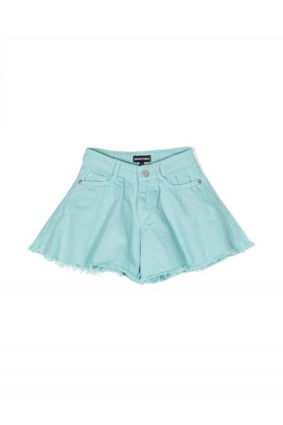 above-knee cotton shorts