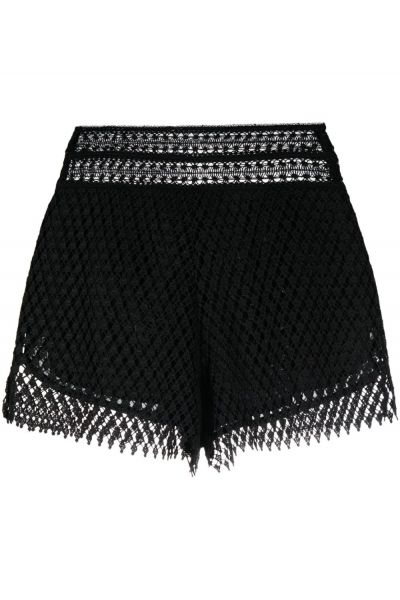 broderie-anglaise mini shorts