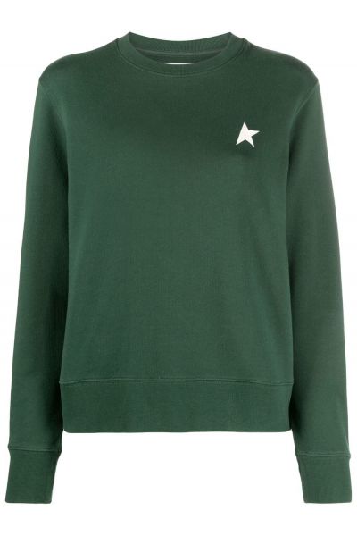 star-print cotton sweatshirt