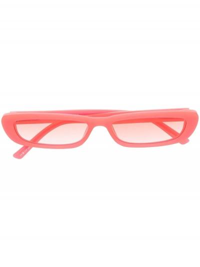 narrow-frame sunglasses