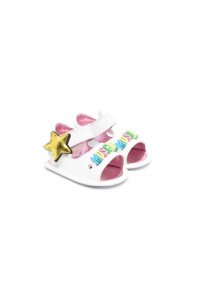 star embellished open toe sandals