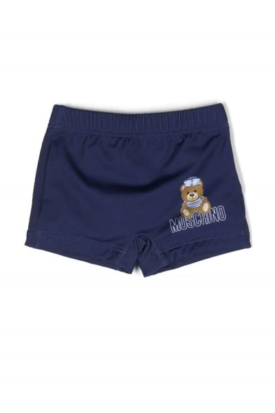 Teddy Bear print swim shorts