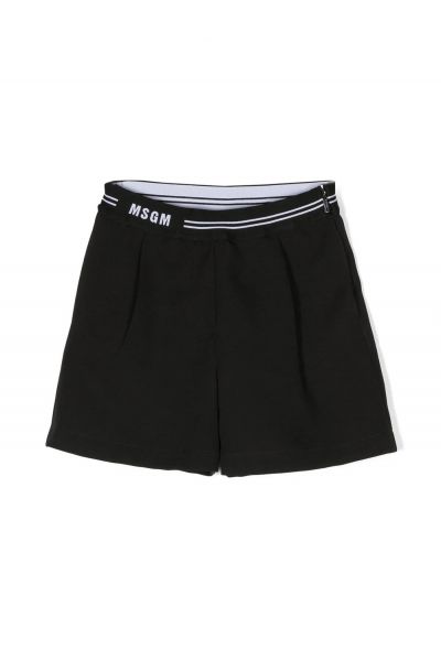 logo-waistline shorts