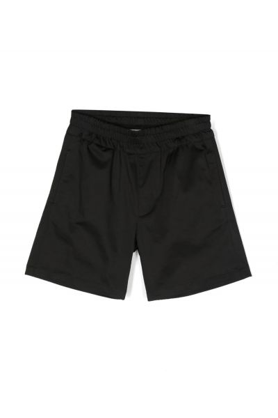 logo-patch elasticated shorts