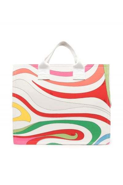 marble-pattern changing bag