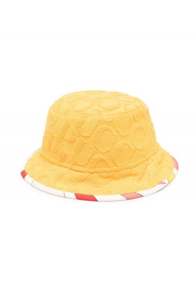 embossed-logo bucket hat