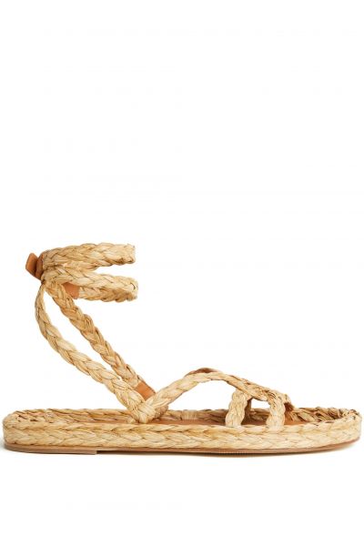 A Love Letter To India woven sandals