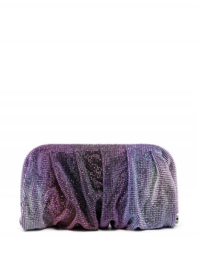 Venus La Grande rhinestone-embellished clutch bag