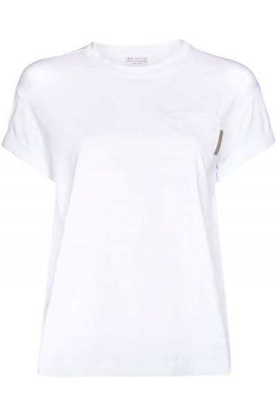 Monili crew-neck cotton T-shirt