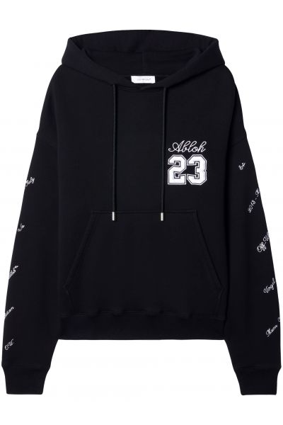 23 Skate logo-embroidered hoodie