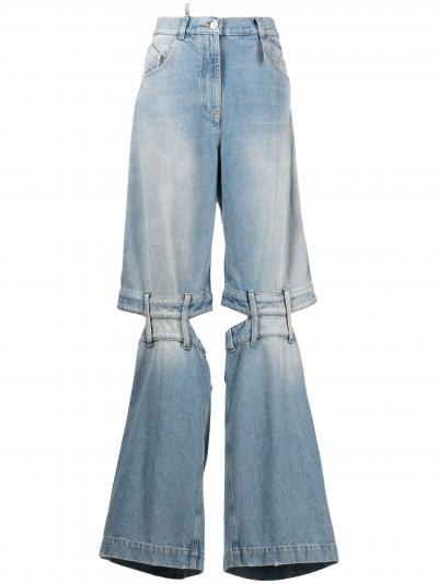 Ashton mid-rise wide-leg jeans