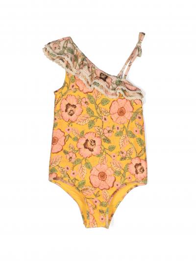 Junie floral-print swimsuit