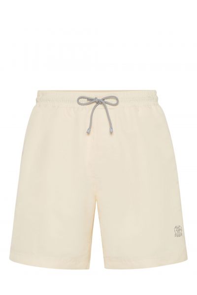 logo-print swim shorts