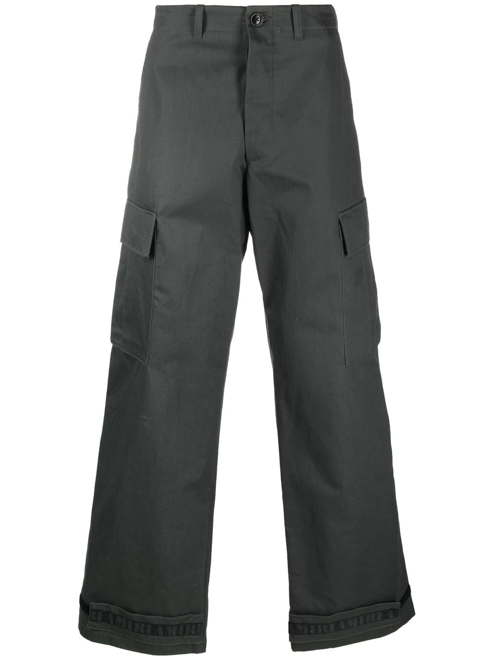 logo-print cargo trousers